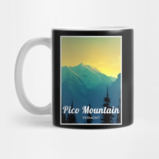 pico mountain ski - Vermont Mug